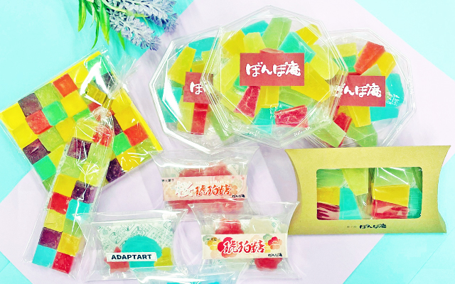 琥珀糖｜菓子処 ぼんぽ庵